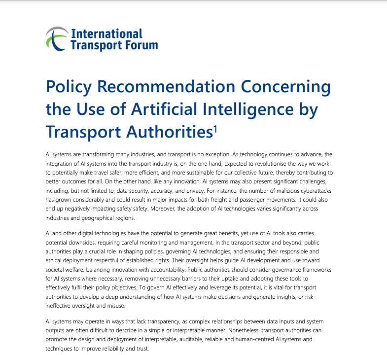Inteligencia Artificial y Movilidad Segura: Un Camino Hacia el Futuro Responsable
