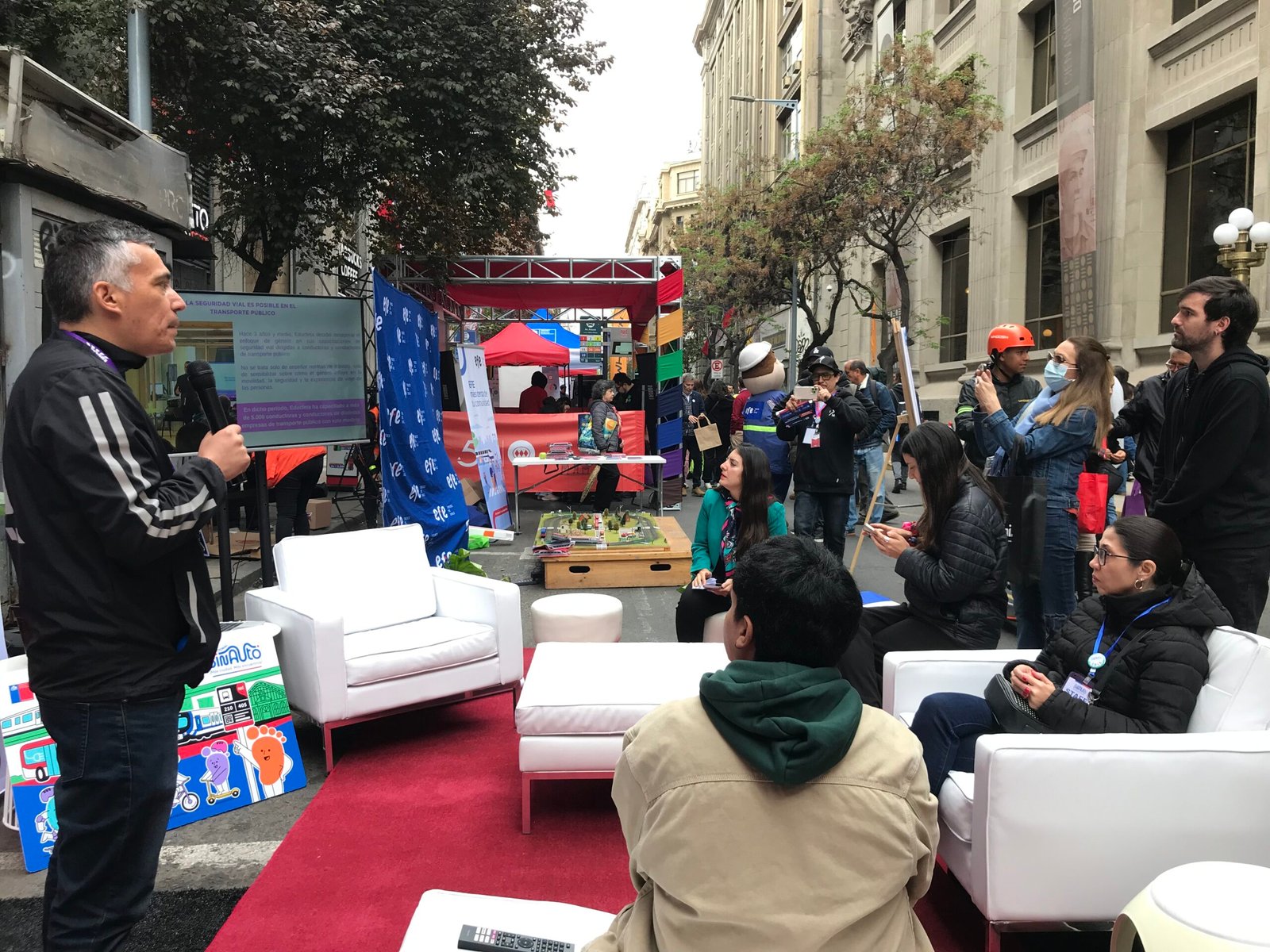 Educleta participa en la Conmemoración del Día Nacional Sin Autos: Un paso más hacia una movilidad segura e inclusiva