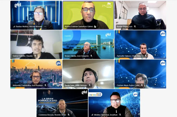 Educleta capacita a ciclistas de GTD en curso virtual de conducción segura